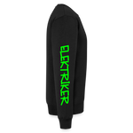 Unisex Premium Pullover "Elektriker" neongrün