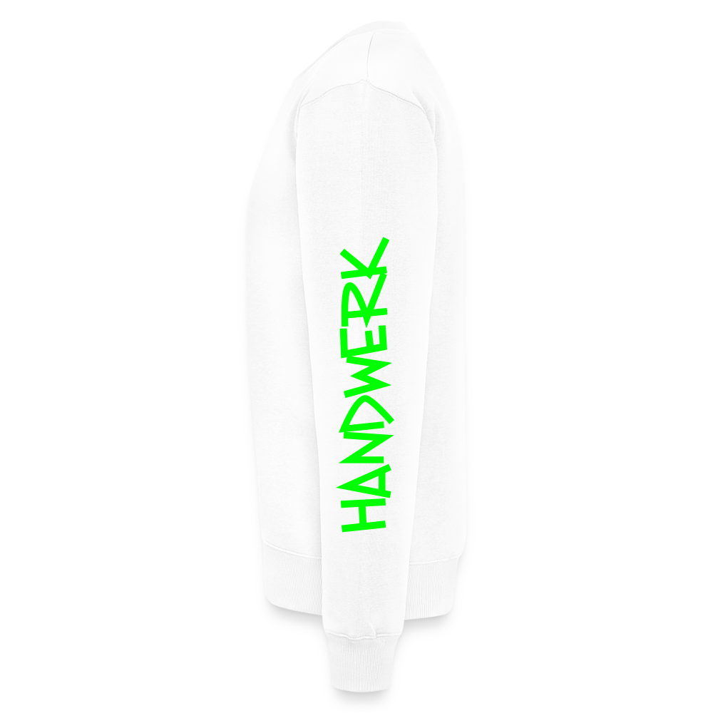Unisex Premium Pullover "Elektriker" neongrün