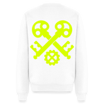 Unisex Premium Pullover "Schlosser" neongelb
