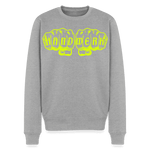 Unisex Premium Pullover "Dachdecker" neongelb