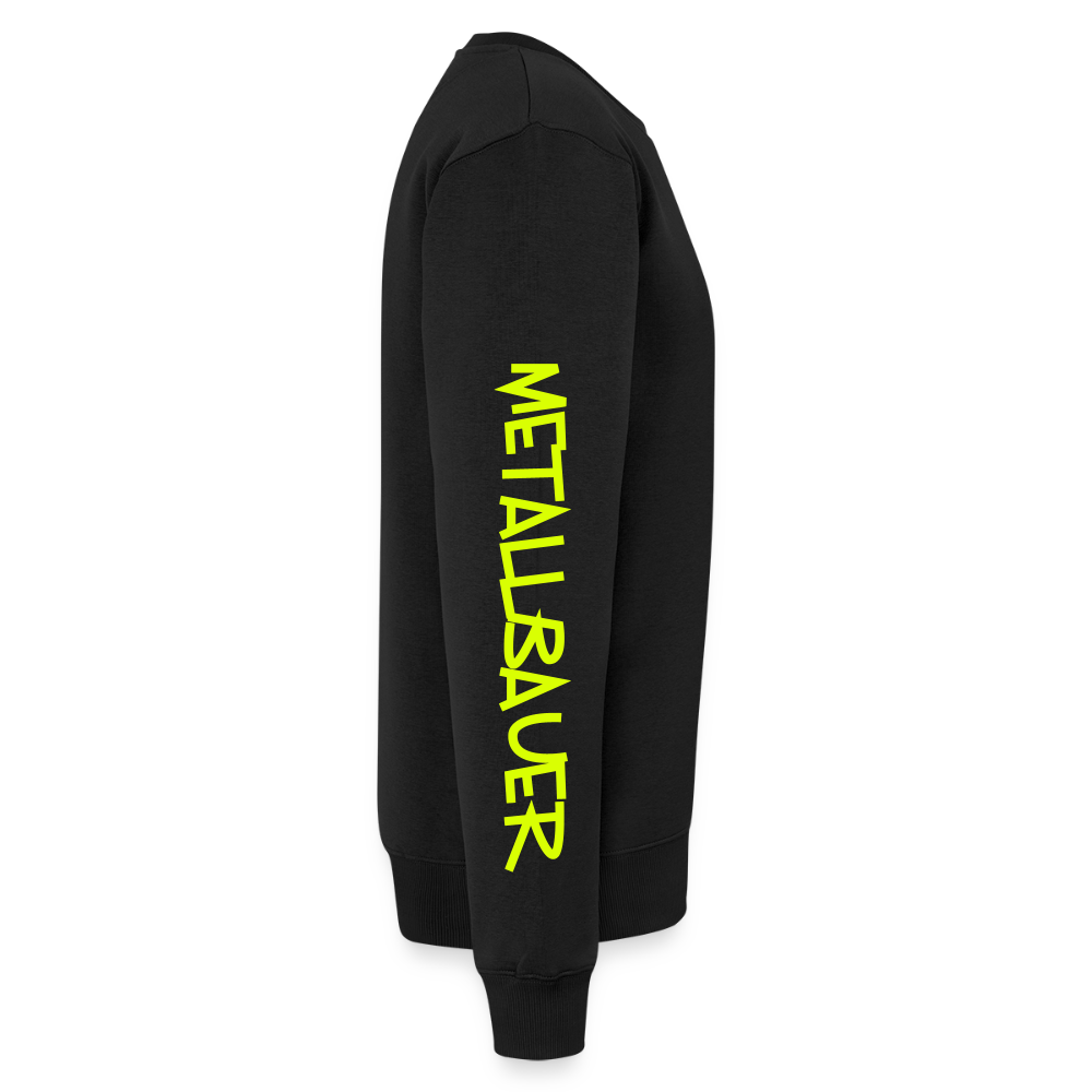 Unisex Premium Pullover "Metallbauer" neongelb