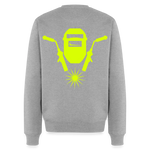 Unisex Premium Pullover "Metallbauer" neongelb
