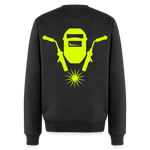 Unisex Premium Pullover "Metallbauer" neongelb