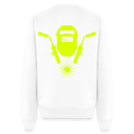 Unisex Premium Pullover "Metallbauer" neongelb