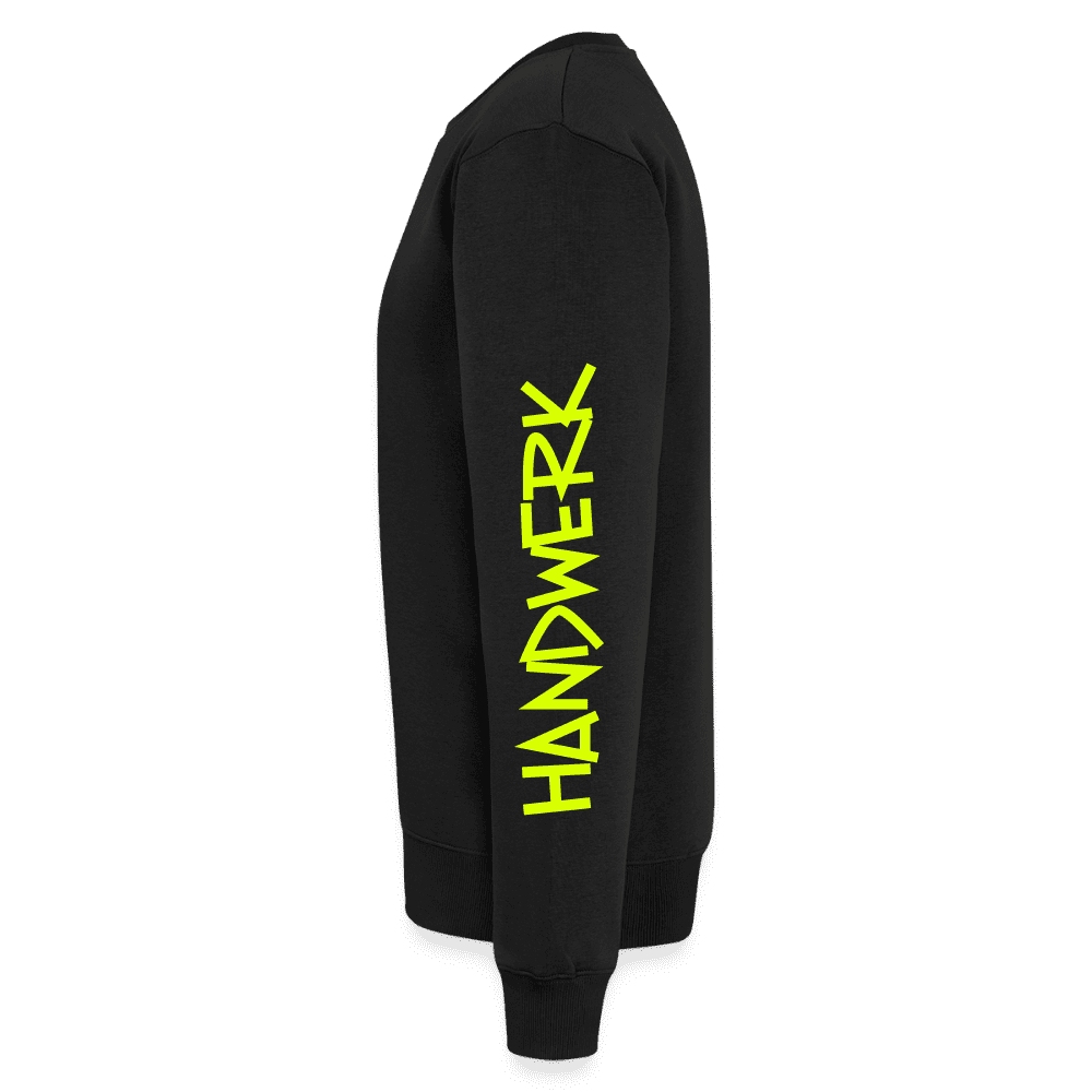 Unisex Premium Pullover "Maler+Lackierer" neongelb