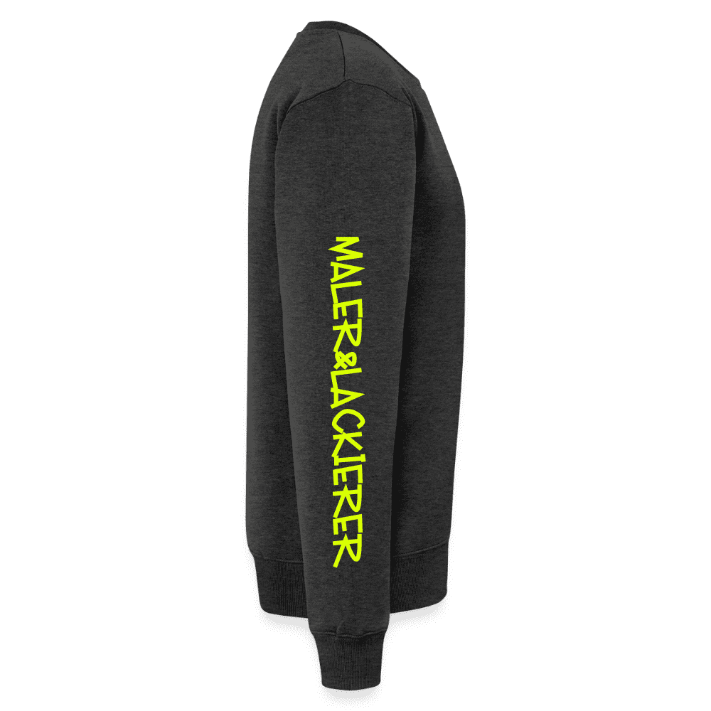 Unisex Premium Pullover "Maler+Lackierer" neongelb
