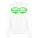 Unisex Premium Pullover "Maurer" neongrün