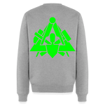 Unisex Premium Pullover "Maurer" neongrün
