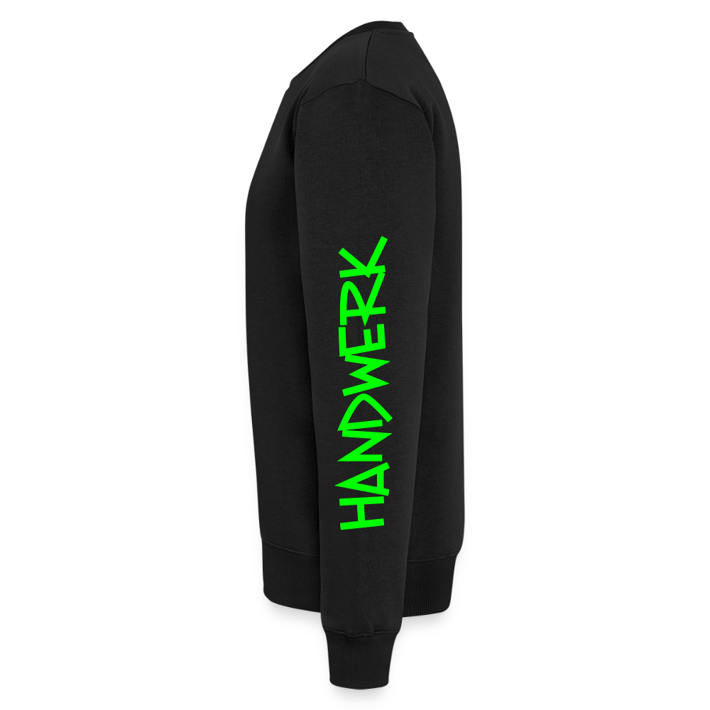 Unisex Premium Pullover "Gerüstbauer" neongrün