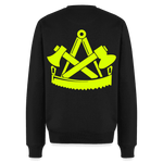 Unisex Premium Pullover "Zimmermann" neongelb Namma Markt