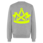 Unisex Premium Pullover "Zimmermann" neongelb Namma Markt