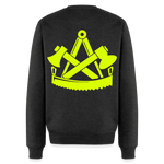 Unisex Premium Pullover "Zimmermann" neongelb Namma Markt