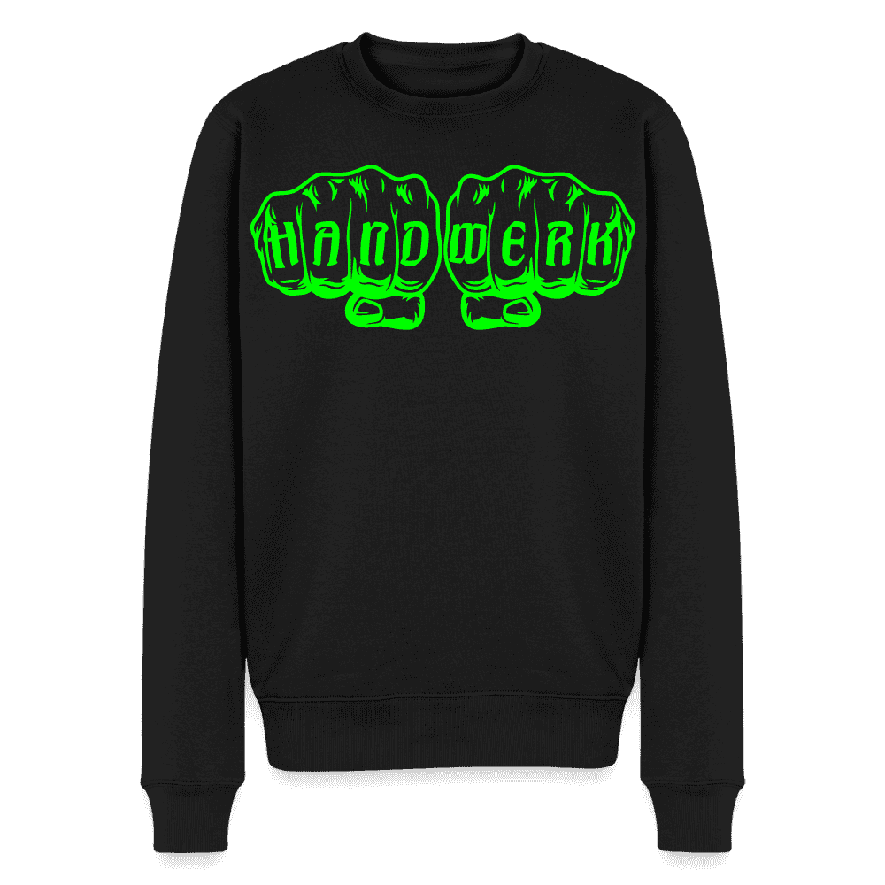 Unisex Premium Pullover "Mechaniker" neongrün Namma Markt