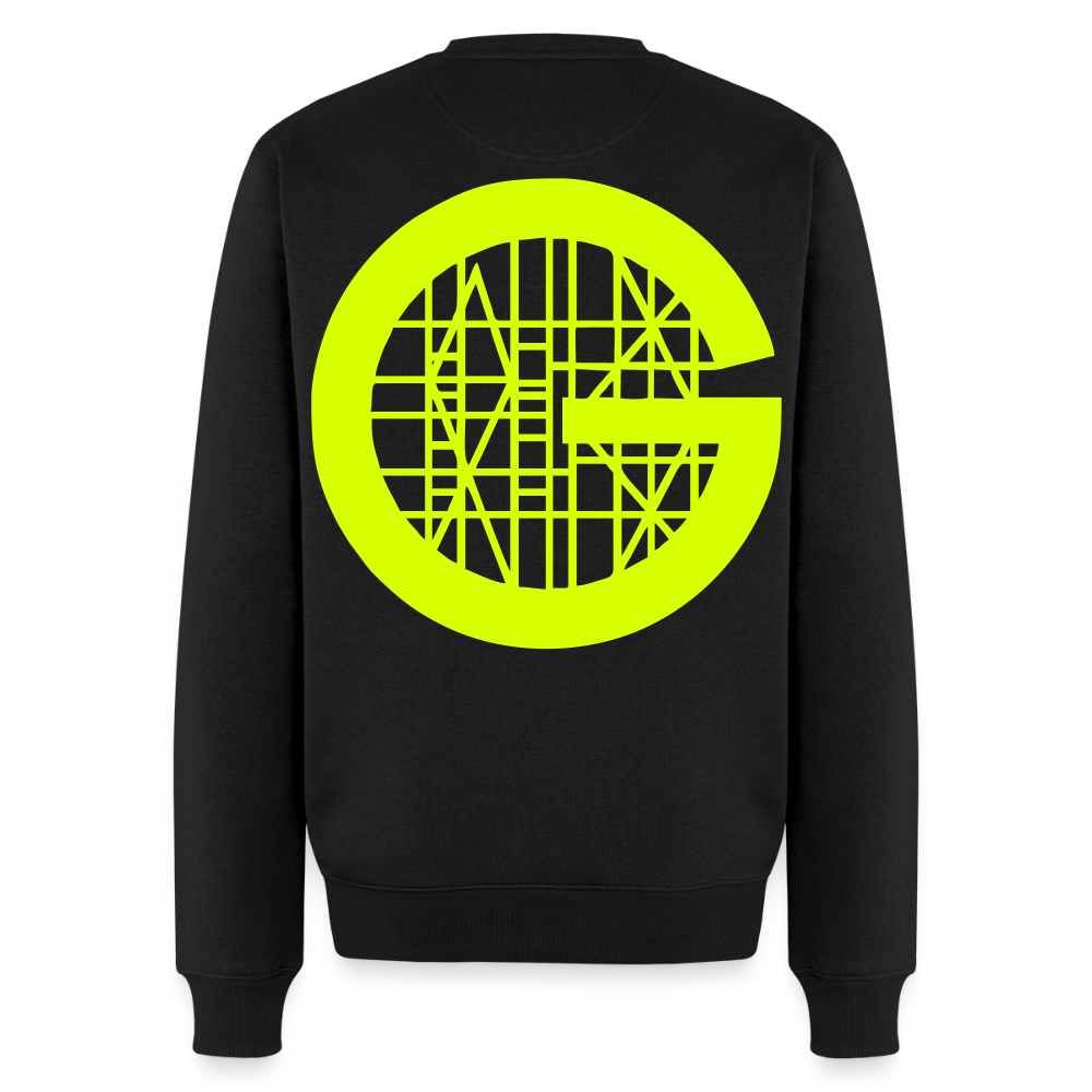 Unisex Premium Pullover "Gerüstbauer" neongelb