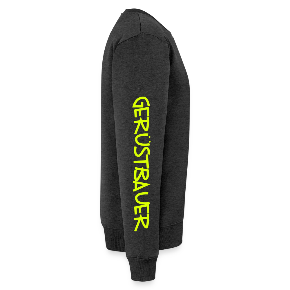 Unisex Premium Pullover "Gerüstbauer" neongelb