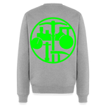 Unisex Premium Pullover "Strassenbauer" neongrün