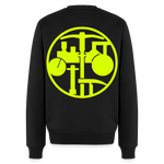 Unisex Premium Pullover "Strassenbauer" neongelb
