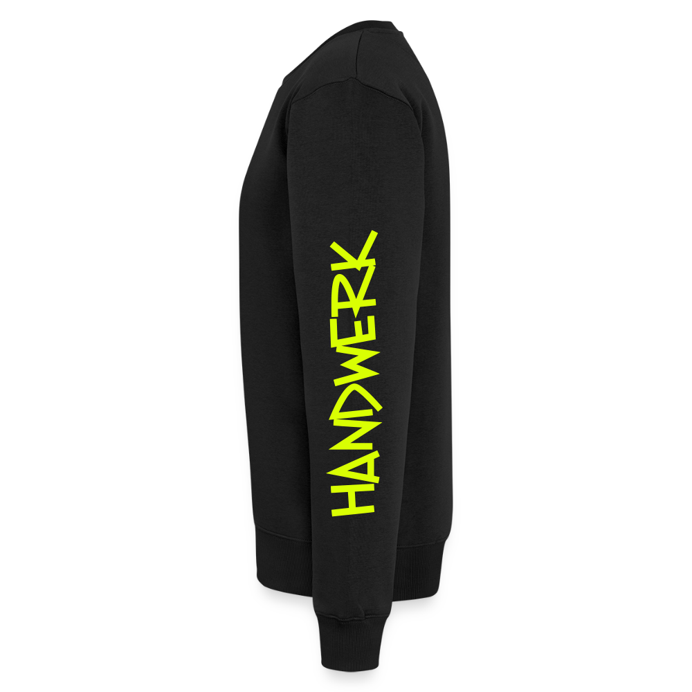 Unisex Premium Pullover "Strassenbauer" neongelb