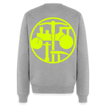 Unisex Premium Pullover "Strassenbauer" neongelb