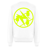 Unisex Premium Pullover "Elektriker" neongelb
