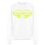Unisex Premium Pullover "Elektriker" neongelb
