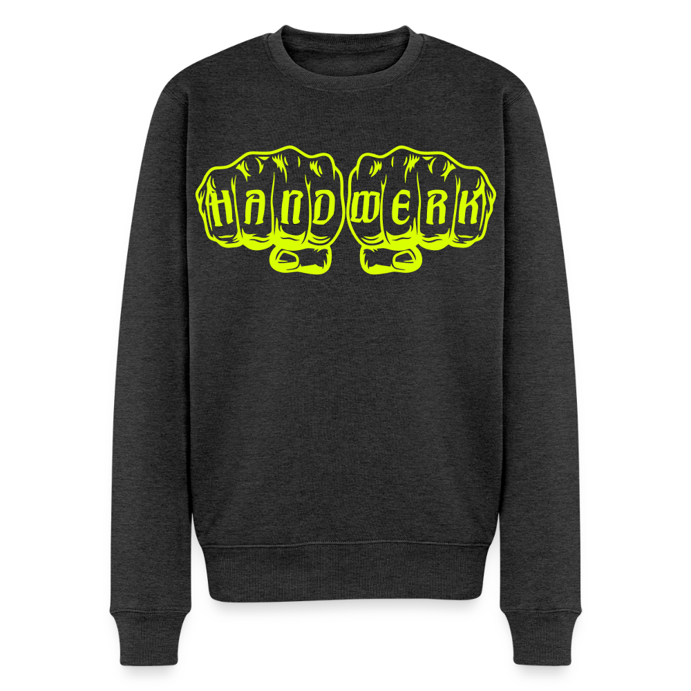 Unisex Premium Pullover "Elektriker" neongelb