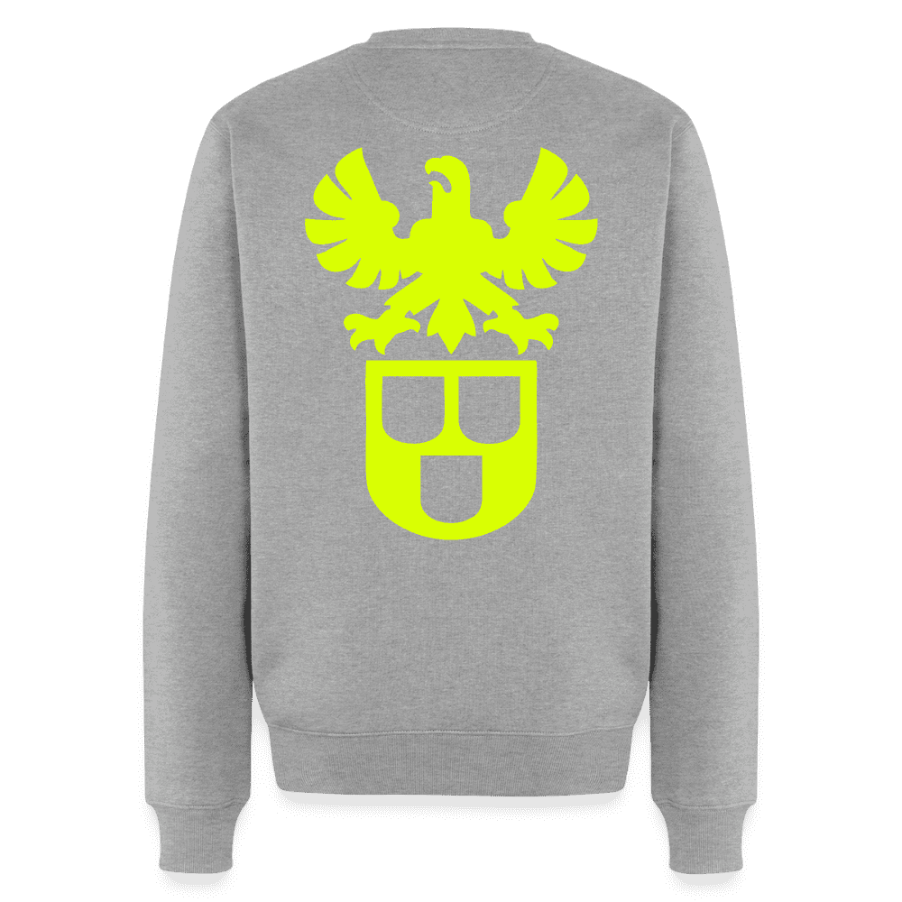 Unisex Premium Pullover "Lackierer" neongelb Namma Markt