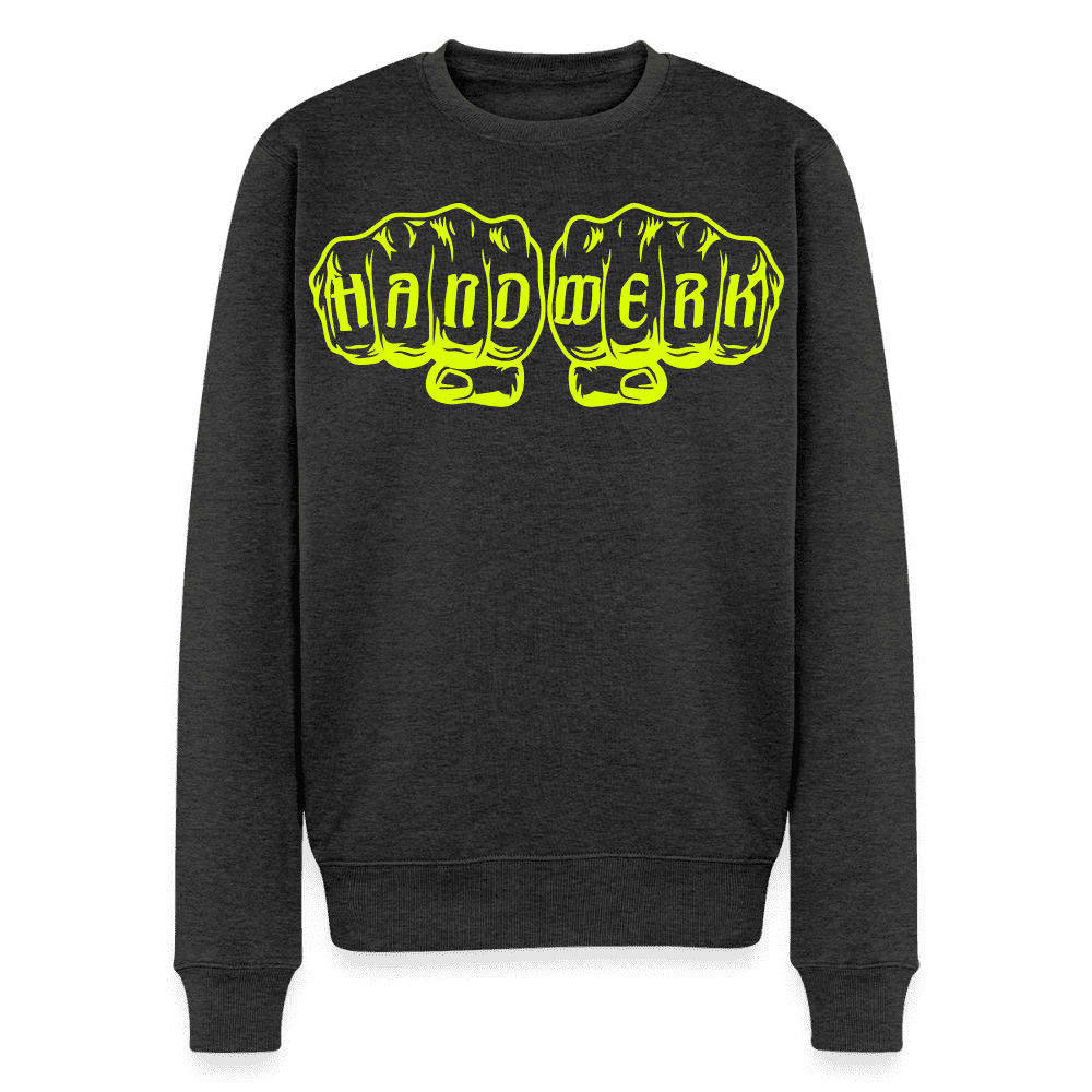 Unisex Premium Pullover "Lackierer" neongelb Namma Markt