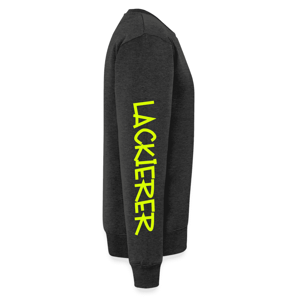 Unisex Premium Pullover "Lackierer" neongelb Namma Markt