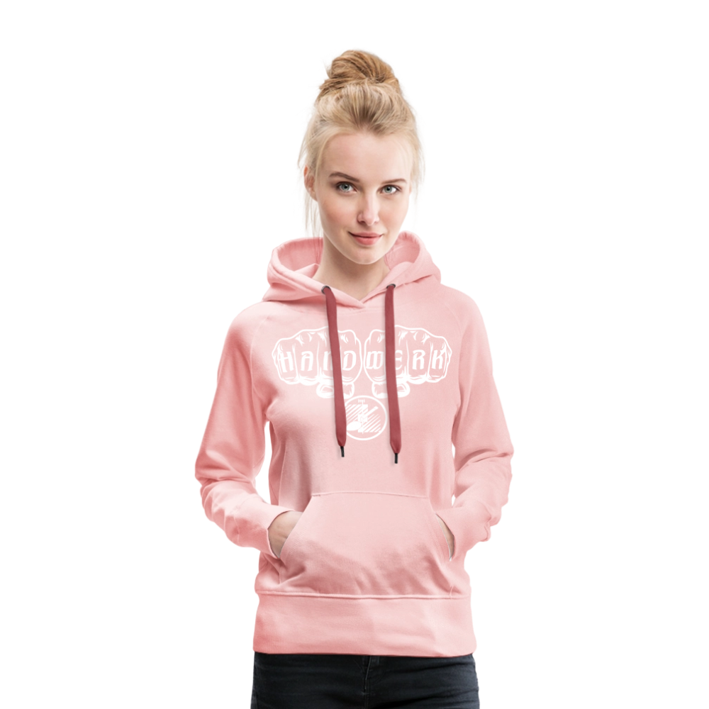 Frauen Premium Hoodie "Fliesenleger"