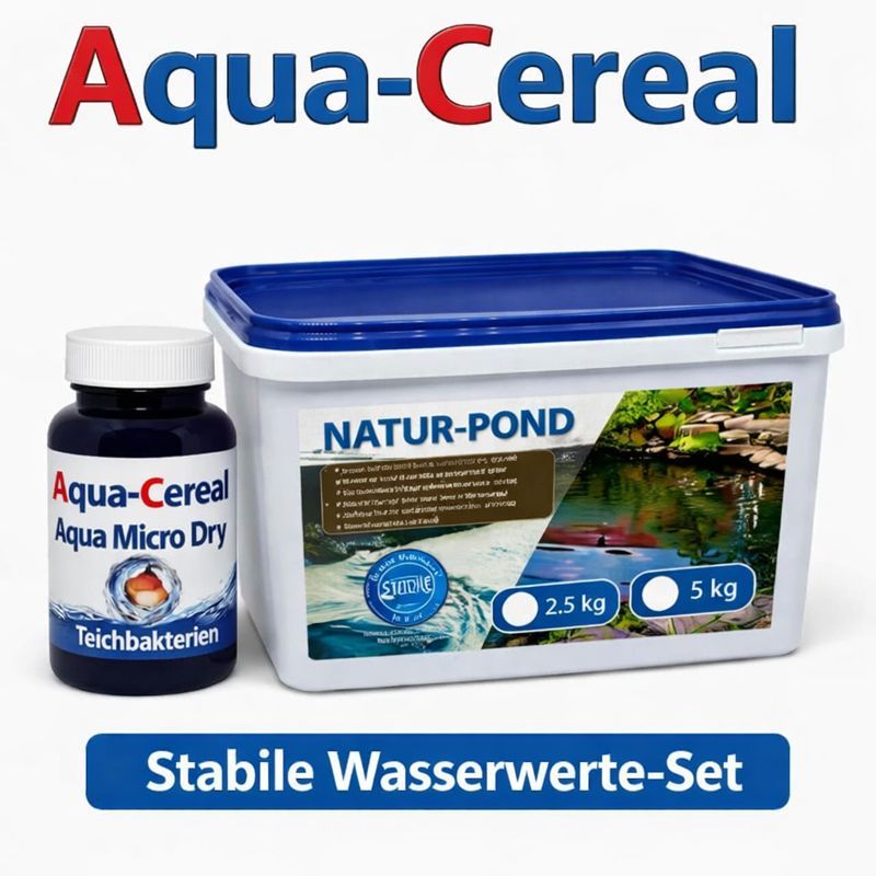 Stabile Wasserwerte-Set - Aqua MIcro Dry, Nature-Pond
