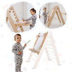 Staffelei mit Kinderstuhl – Perfekt für Indoor Klettergerüst Namma Markt