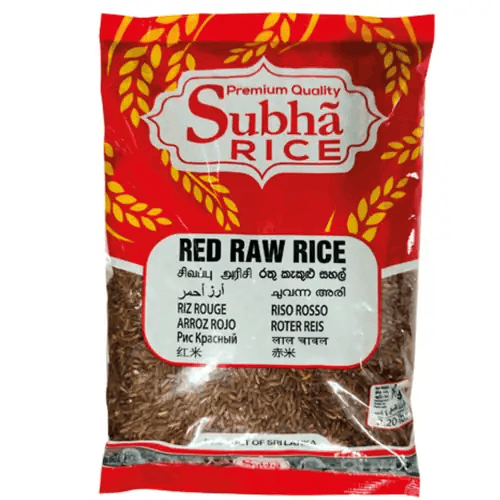 Subha Red Raw Rice 1kg - Namma Markt