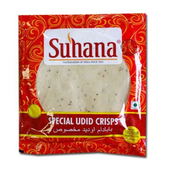 Suhana Udad Crisps/ Papad 200g - Namma Markt