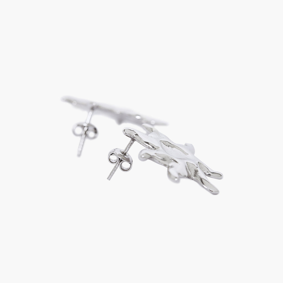 SUN EARRINGS AURORA SILVER