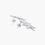 SUN EARRINGS AURORA SILVER