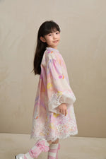 Swan Dream Print Lace Shirt