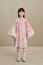 Swan Dream Print Lace Shirt