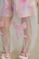 Swan Mesh Overlay Anti-Mosquito Pants