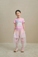Swan Mesh Overlay Anti-Mosquito Pants