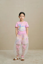 Swan Mesh Overlay Anti-Mosquito Pants