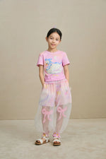 Swan Mesh Overlay Anti-Mosquito Pants