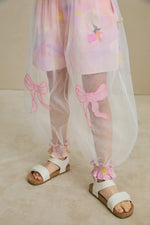 Swan Mesh Overlay Anti-Mosquito Pants