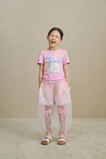 Swan Mesh Overlay Anti-Mosquito Pants