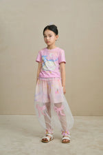 Swan Mesh Overlay Anti-Mosquito Pants