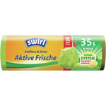 SWIRL Müllbeutel Reißfest, Aktive Frische, 35 Liter