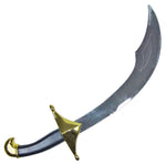 Sultan Säbel Krummsäbel zum Kostüm Pirat - 50 cm