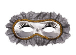 Spitzen Augenmaske Venezia - Silber