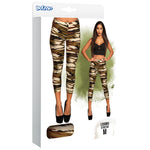 Army Camouflage Leggings für Damen Gr. M