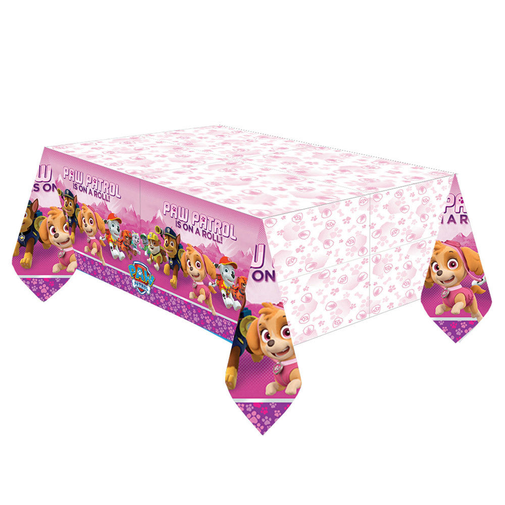 Paw Patrol Pink - Tischdecke | 137 x 243 cm